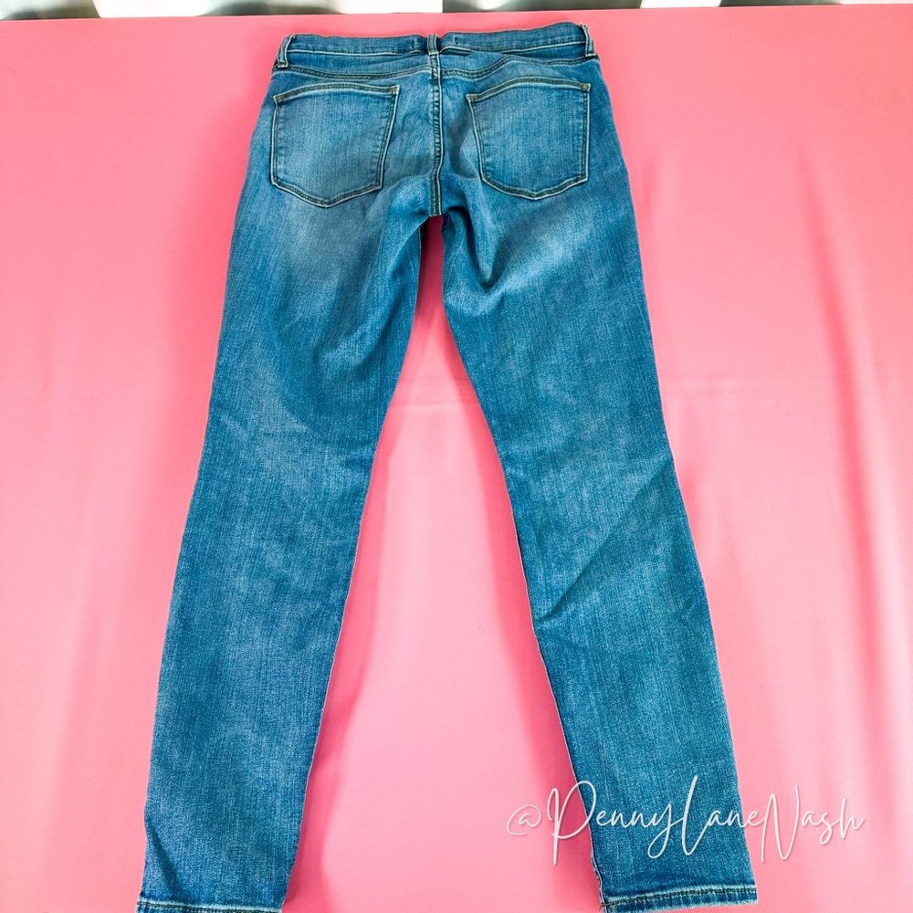 Gap 1969 True Skinny Ankle Jeans Blue Size 28R - Picture 9 of 11